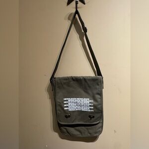 Vintage-Style Nickelback Logo Messenger Bag NWOT